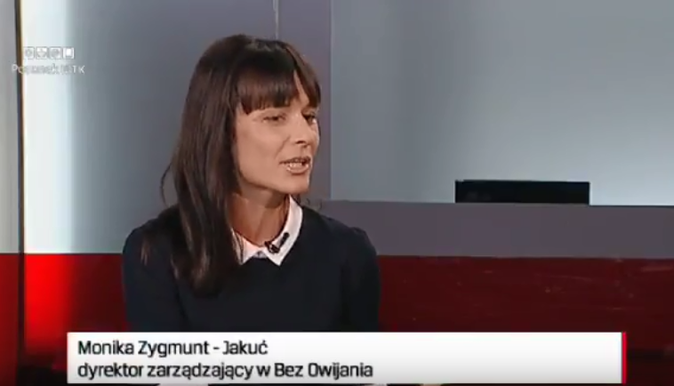 O ochronie danych osobowych w kontekście RODO wypowiada się Monika Zygmunt - Jakuć" - Poranek w WTK